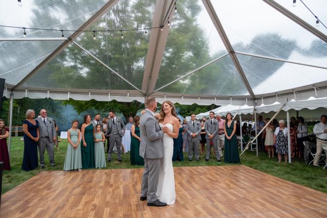 Rental store for EVENT TENT 30 X 30  CLEAR TOP FRAME in Hackettstown NJ