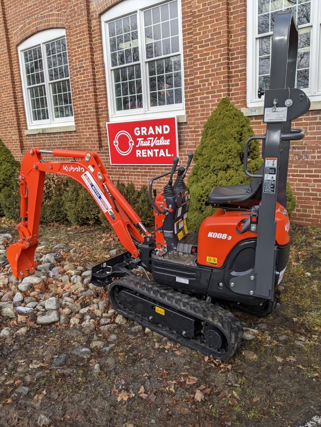 Rental store for MINI EXCAVATOR KUBOTA KX008T4 in Hackettstown NJ